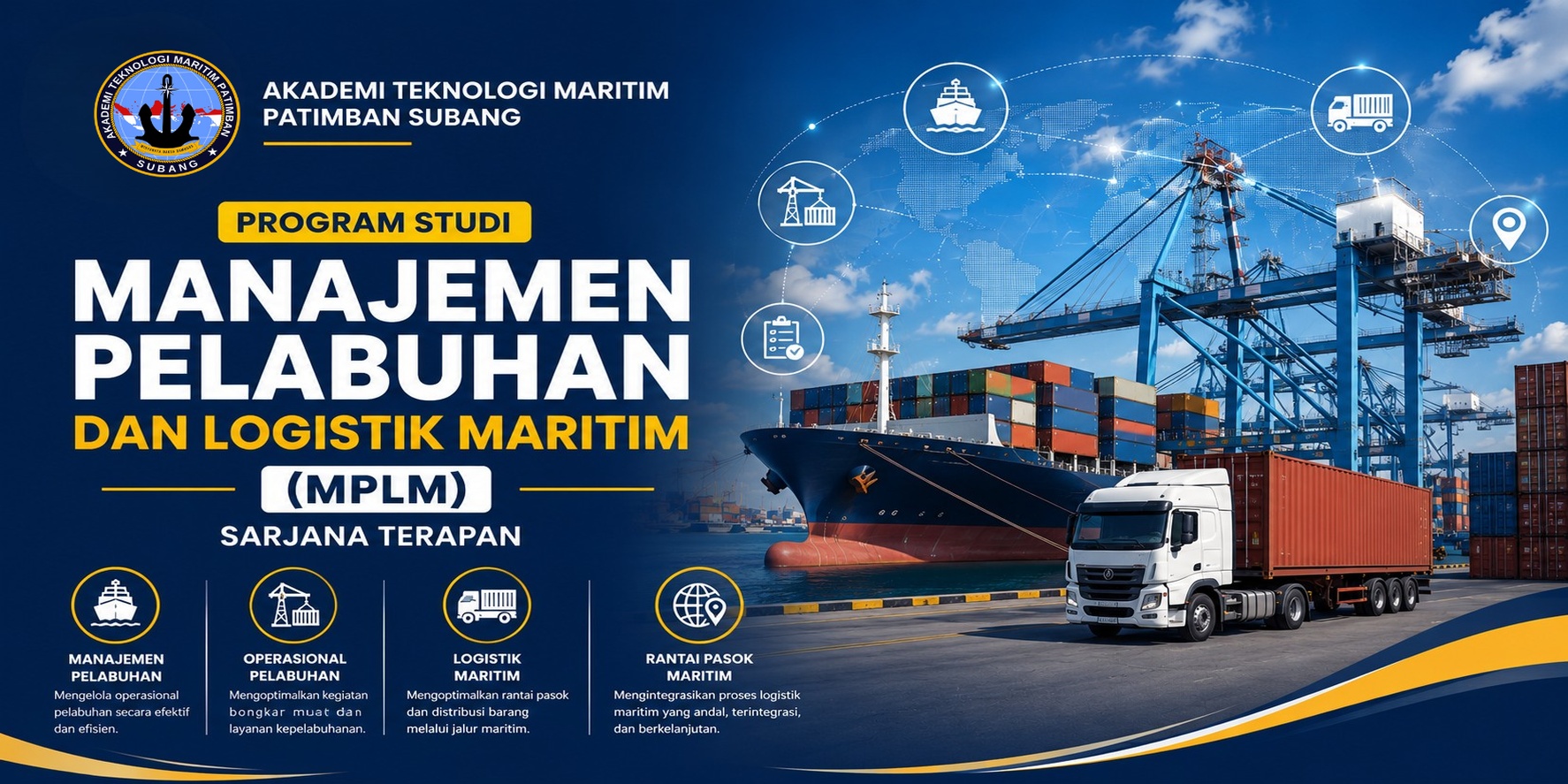 Program Studi Manajemen Pelabuhan dan Logistik Maritim