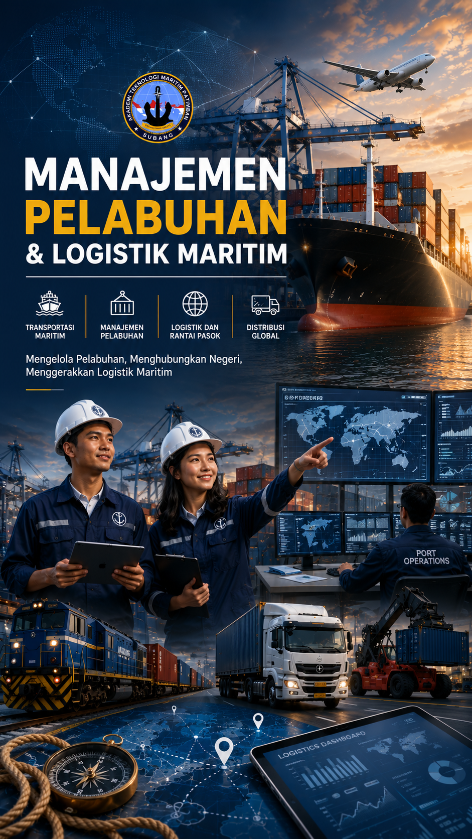 Manajemen Pelabuhan dan Logistik Maritim