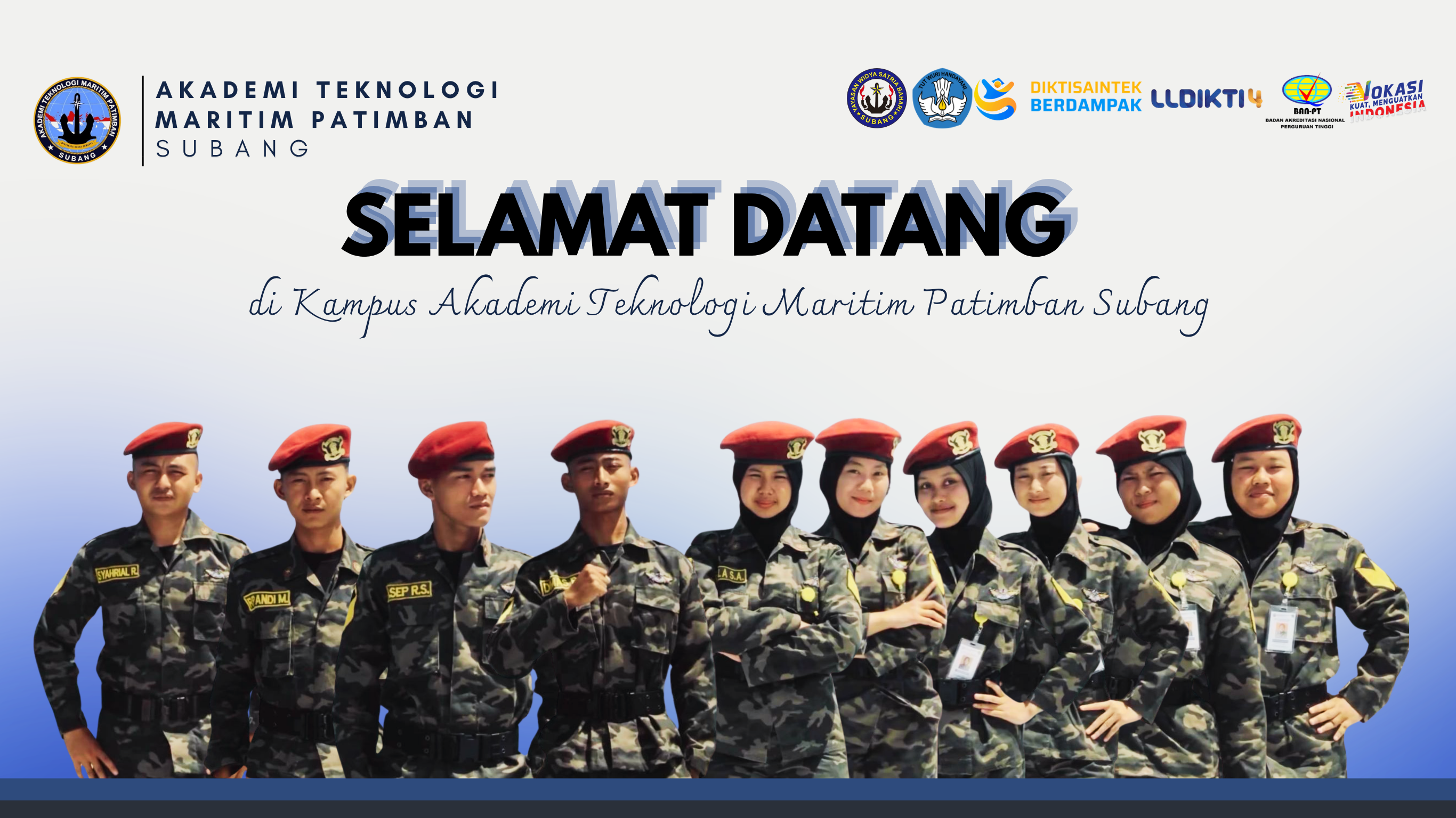 Penerimaan taruna taruni baru ATEKMAR tahun akademik 2026/2027