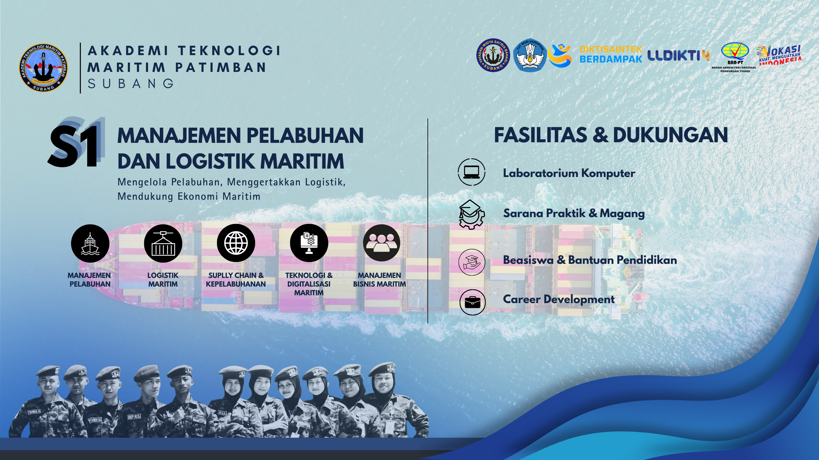 Program Studi Manajemen Pelabuhan dan Logistik Maritim